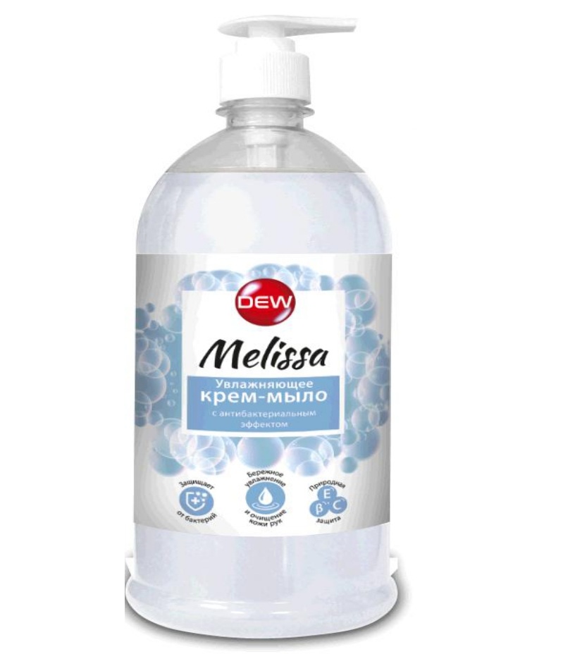 ანტიბაქტერიული თხევადი საპონი DEW Melissa 1 ლ