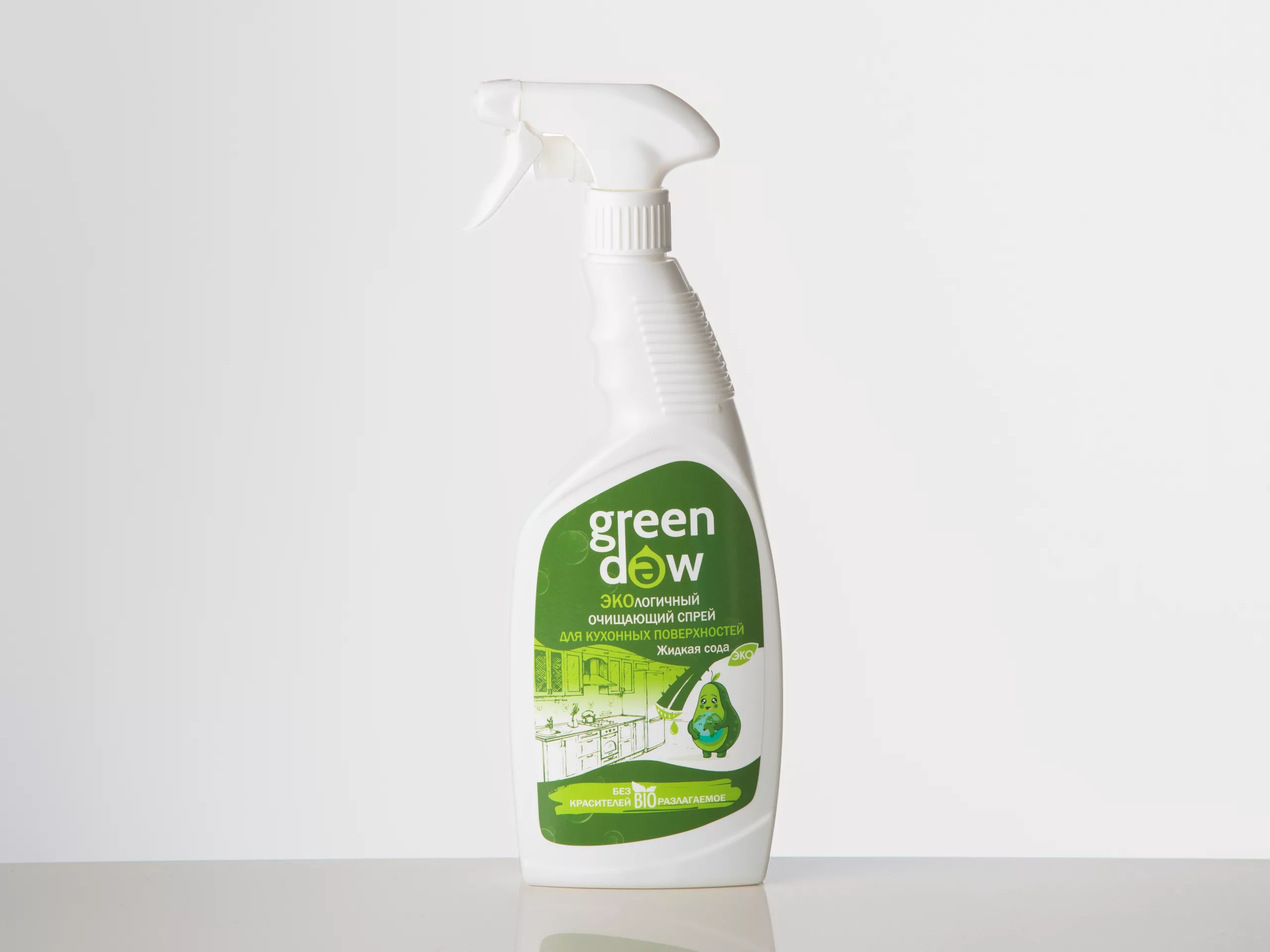 ჰიპოალერგიული უნივერსალური საწმენდი სპრეი ზედაპირებისათვის  ( თხევადი სოდა )  - 600 მლ